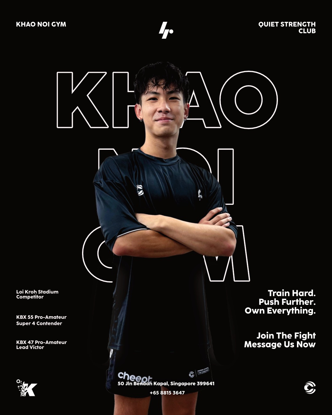 Joshua โ Muay Thai Coach, Khao Noi Gym Singapore