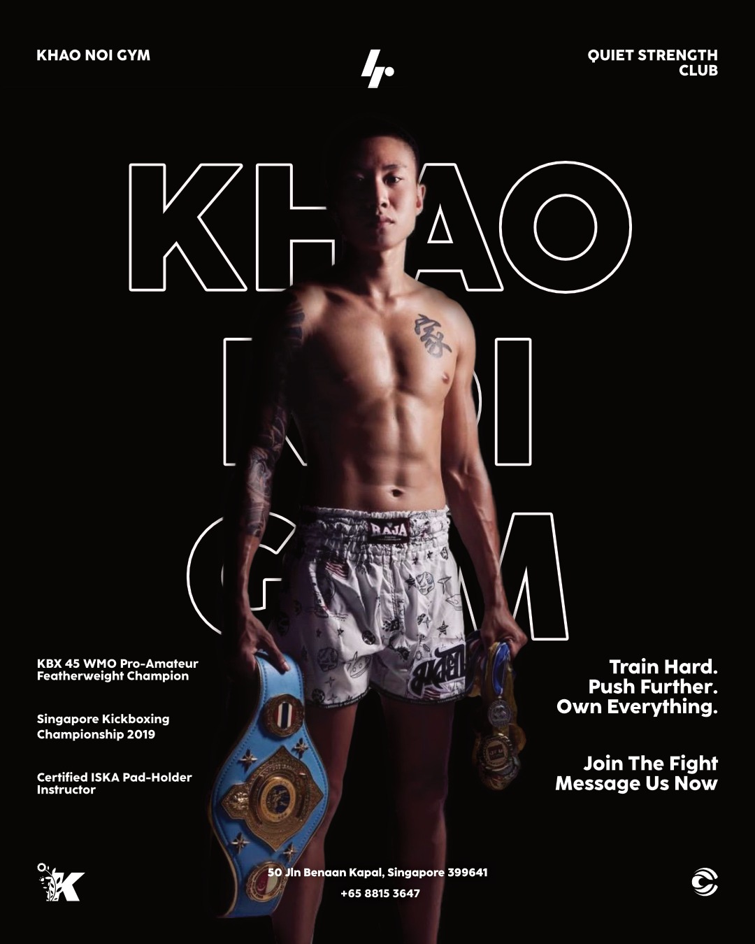 Nigel โ Head Coach, Khao Noi Gym Singapore